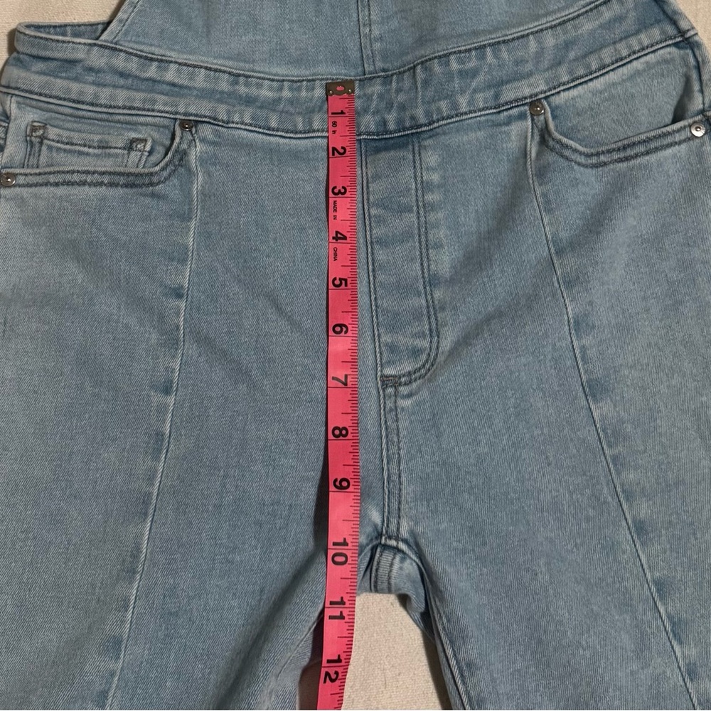 PAIGE Women's Sky Blue Denim Overalls, Size 27
Like New - Picture 10 of 12